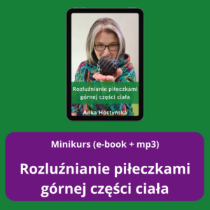 Rozluźnianie piłeczkami górnej części ciała