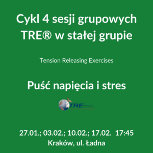 Cykl 4 sesji grupowych TRE® w stałej grupie