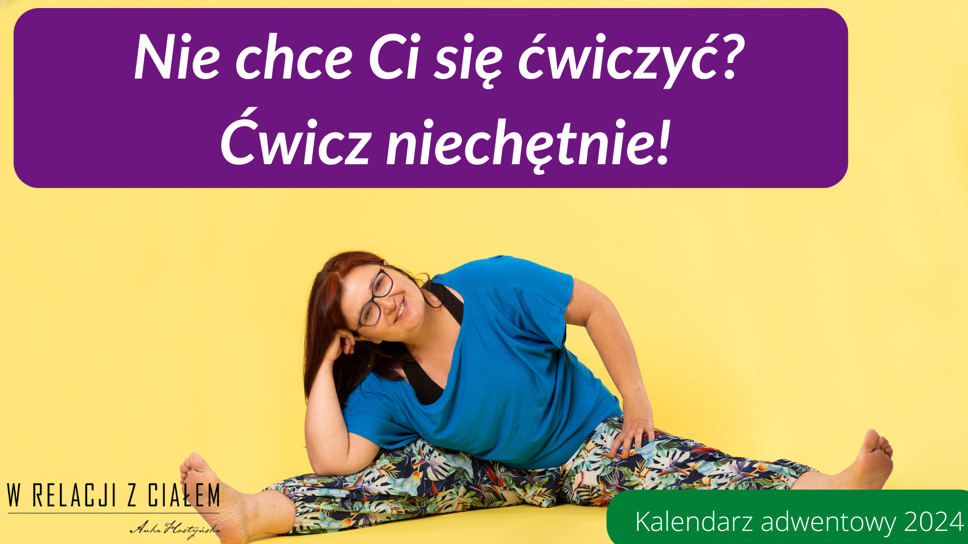 Nie chce Ci się ćwiczyć? Ćwicz niechętnie!